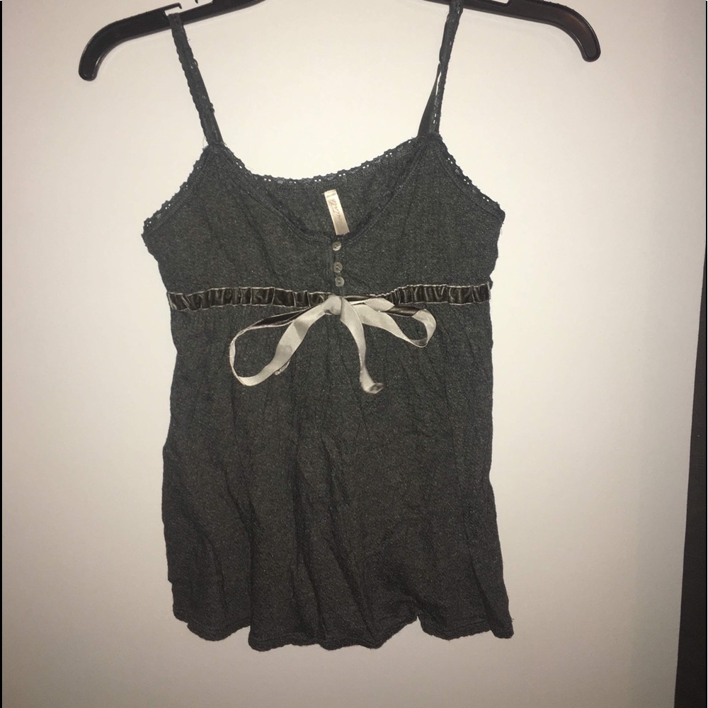aeropostale gray tank top